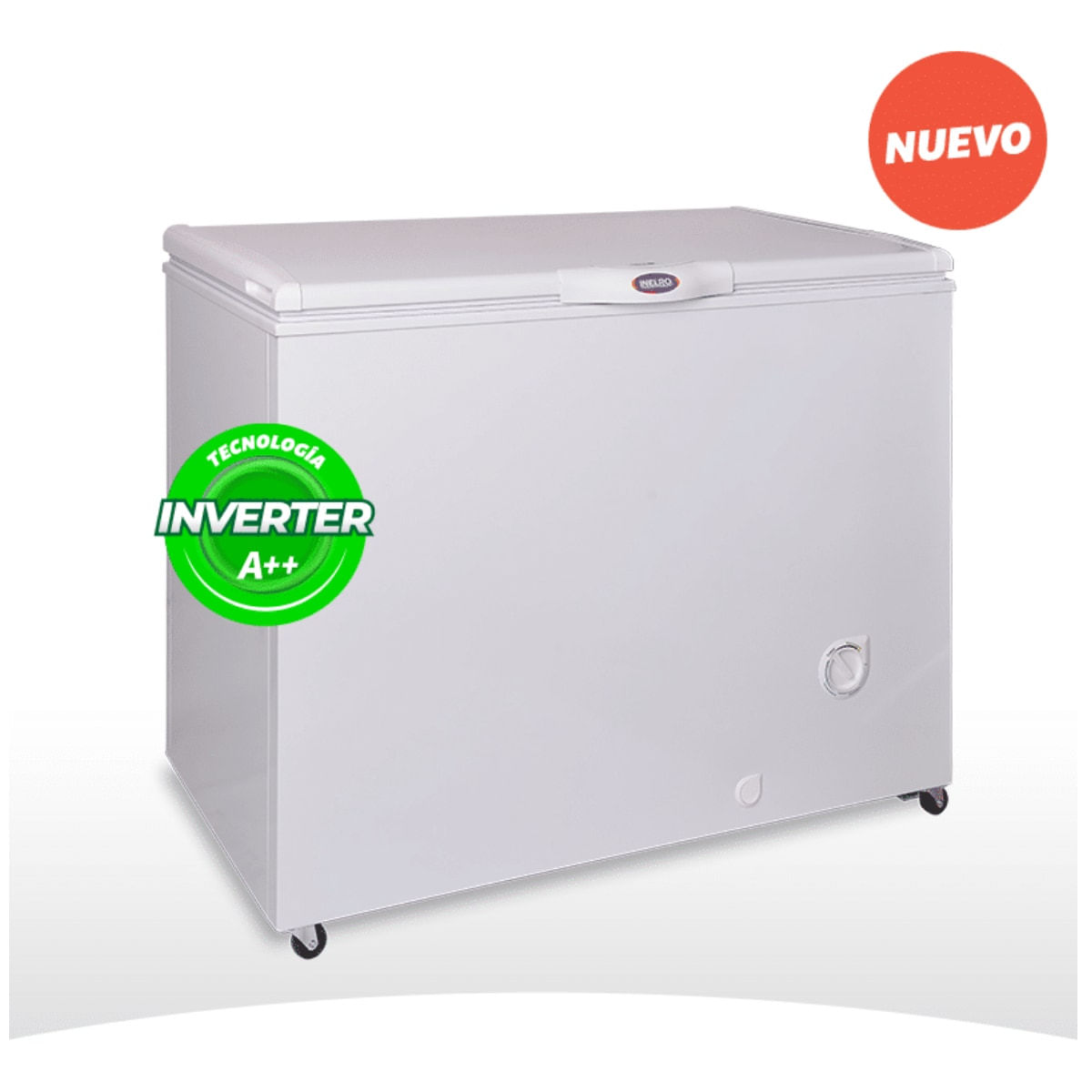 Freezer R600 FIH350 Inverter 280 lt Inelro