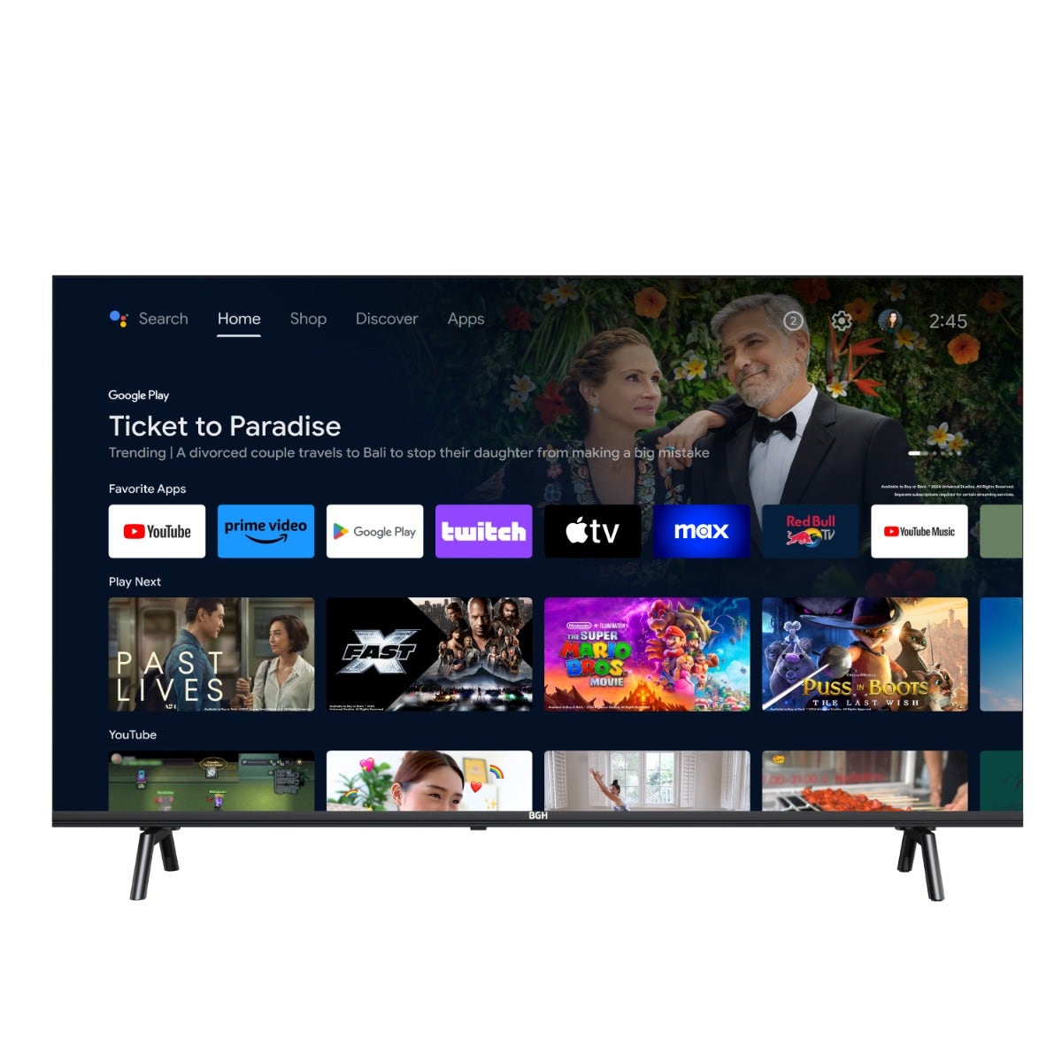Smart TV BGH B4325FS5A 43" LED Full HD