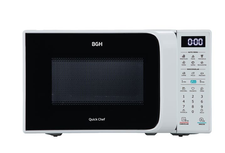Microondas BGH B120DB20I 20lt blanco