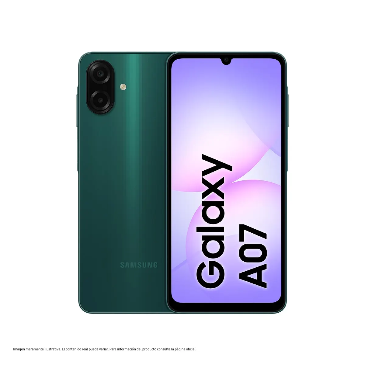 Celular Samsung Galaxy A07 6'' 4GB 128GB Green