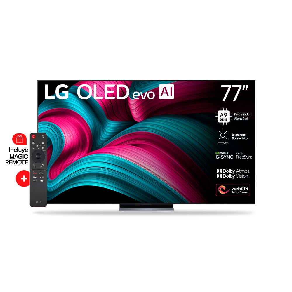Smart TV LG 91OLED77C5PSA 77" OLED Ultra HD webOS