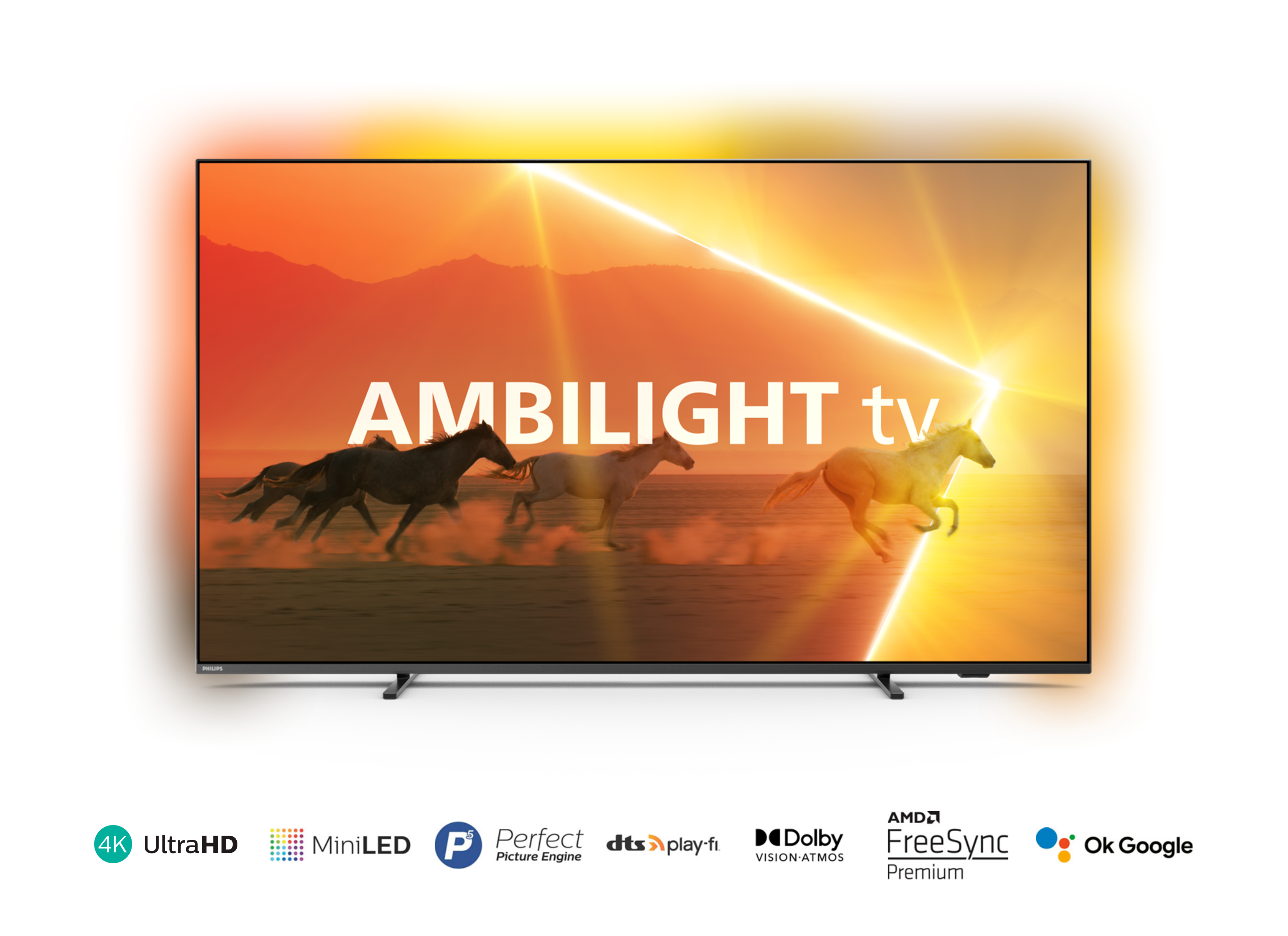 Smart TV Philips 65PML9118/77 65" Mini LED 4K
