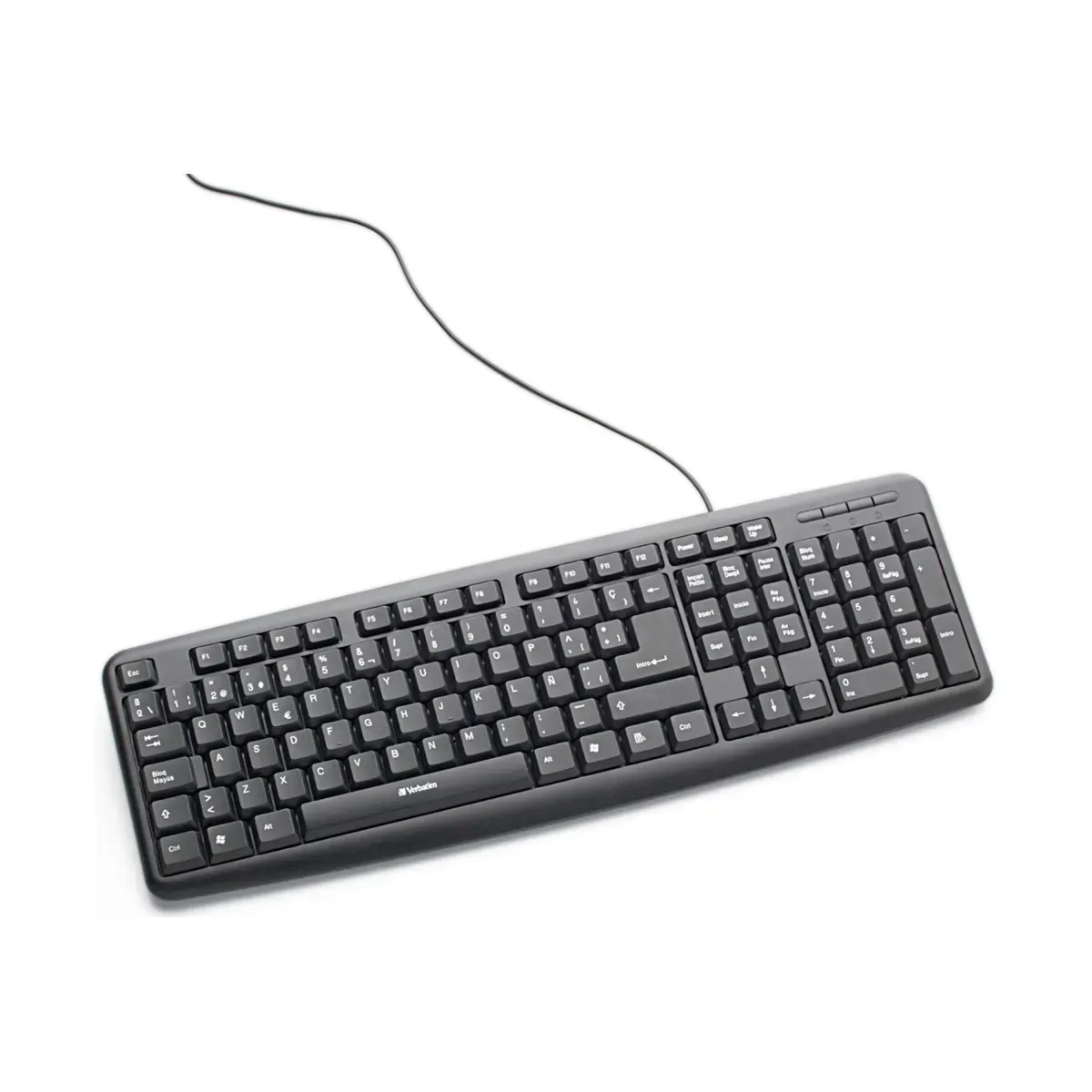 Combo Teclado y Mouse Verbatim USB Óptico