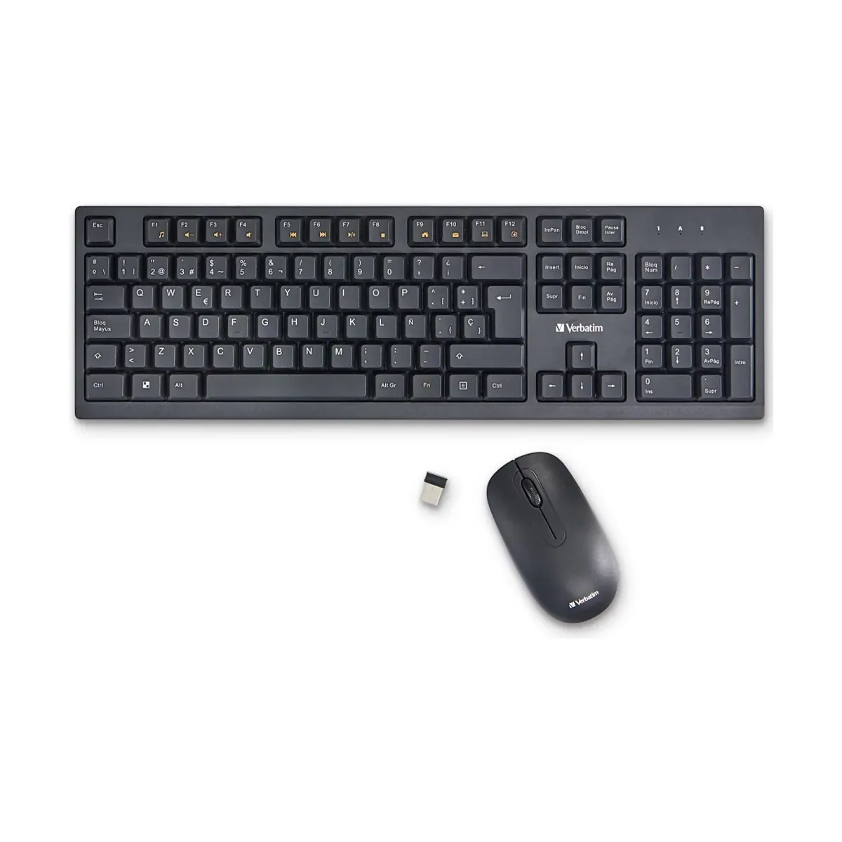 Combo Teclado y Mouse Verbatim 70708 Inalámbrico