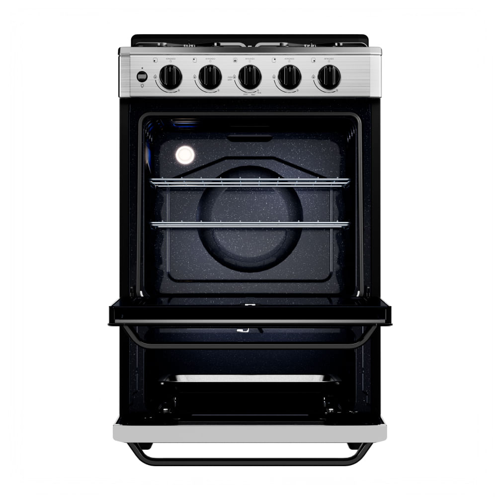 Cocina Drean CD5603AI0 55cm multigas con encendido eléctrico inoxidable