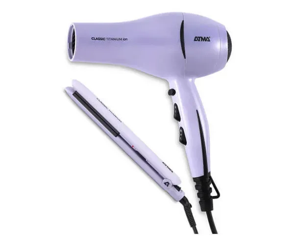 Combo Beauty Titanium Atma Secador + Planchita Pelo