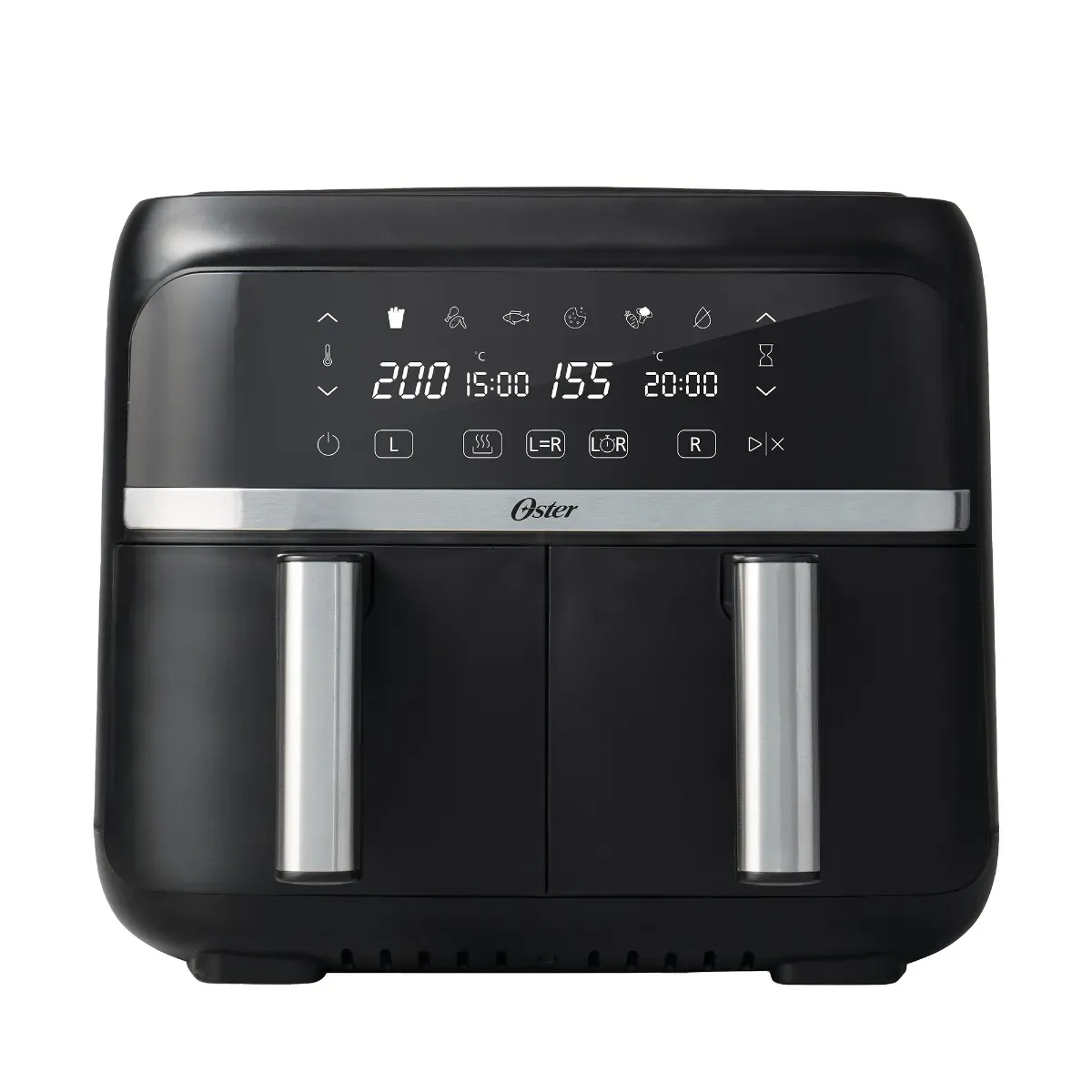 Freidora de aire Dual Oster CKSTAF7MCDDF 7.6 lt