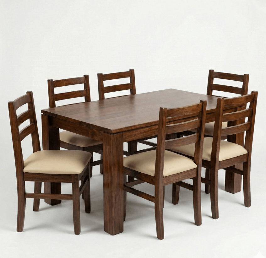 Juego de comedor mesa+6 sillas Inmacol