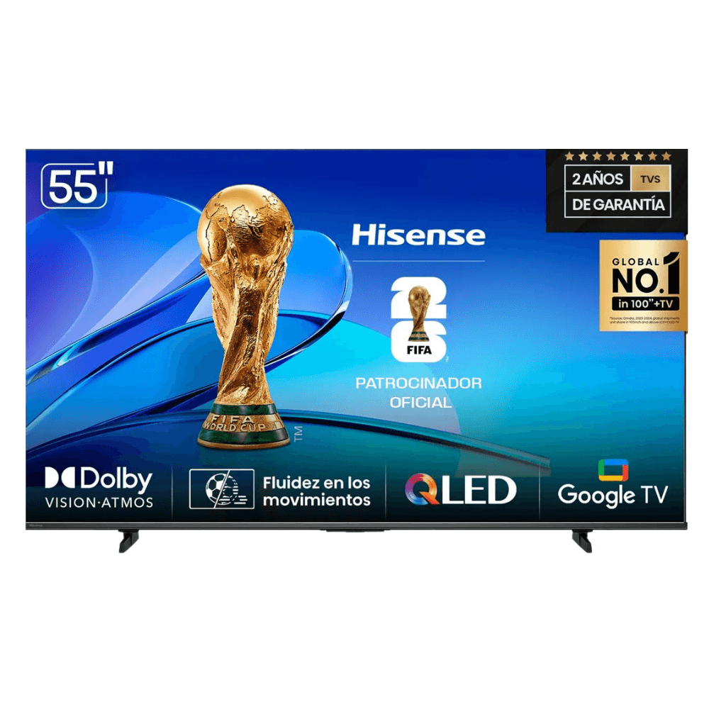Smart TV LED 55" Hisense 9155Q6N QLED 4K HDR