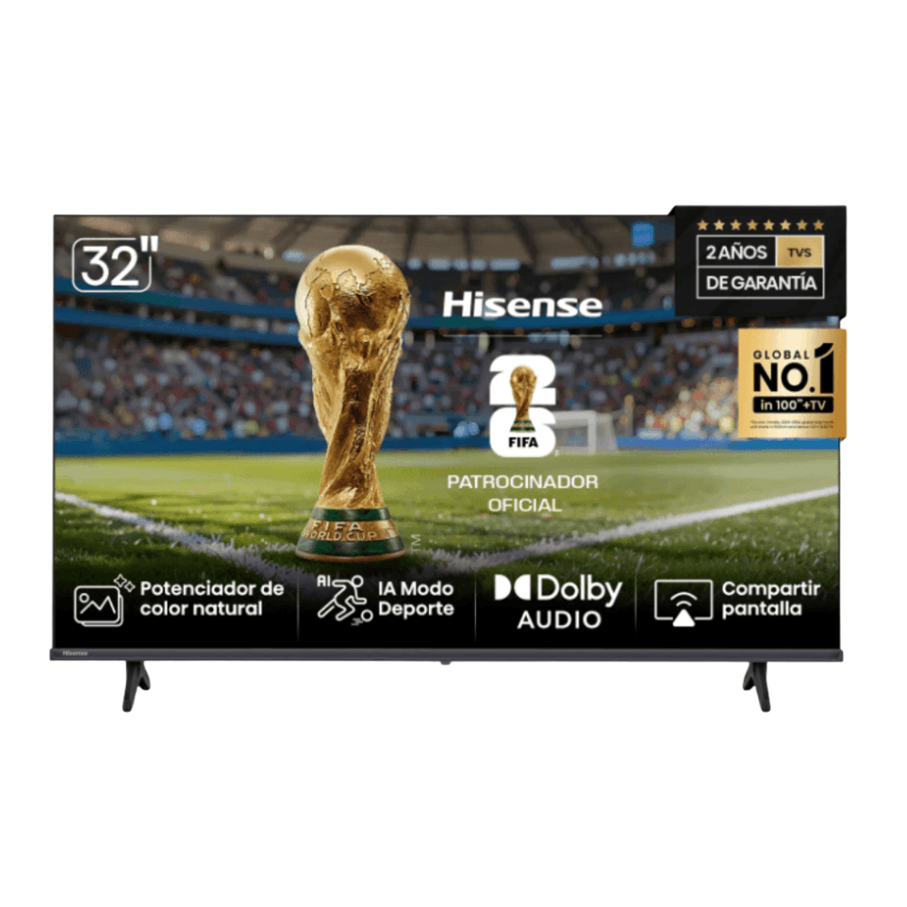 Smart TV LED 32" Hisense 9132A42K Full HD