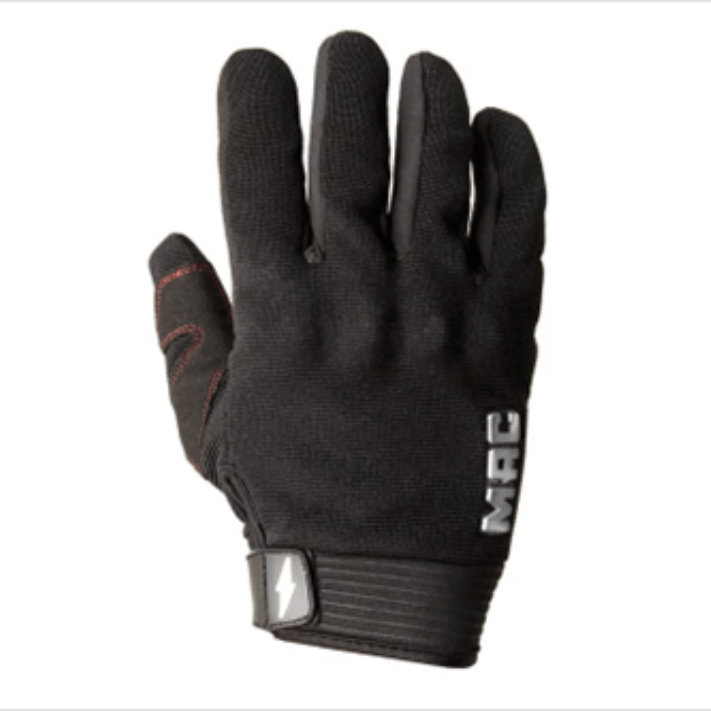 Guantes Moto MAC Street Hombre Negro Talle L