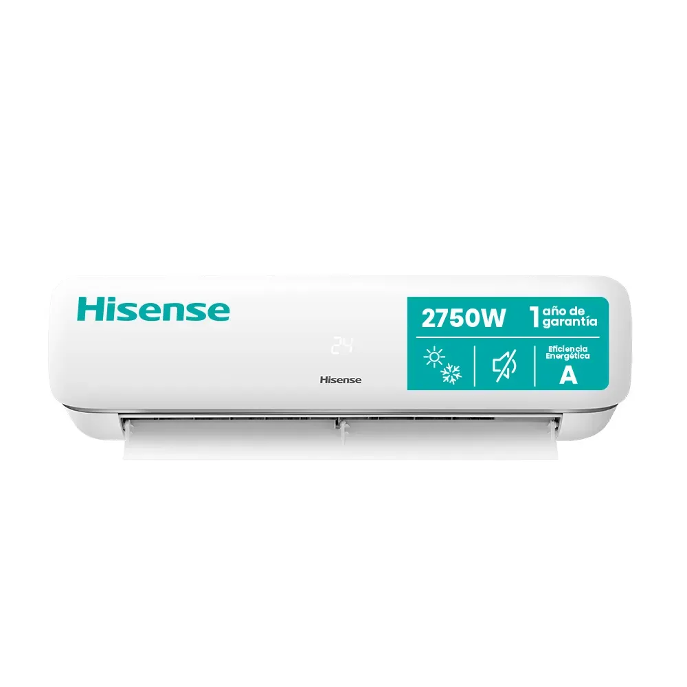 Aire acondicionado Split Hisense AS09HR4SYRKG00N frio calor 2750W