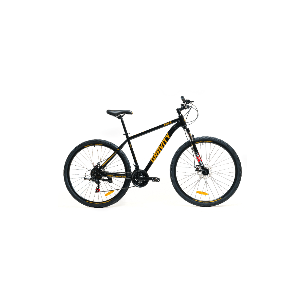 Bicicleta Gravity R29 AC dank negro dorado