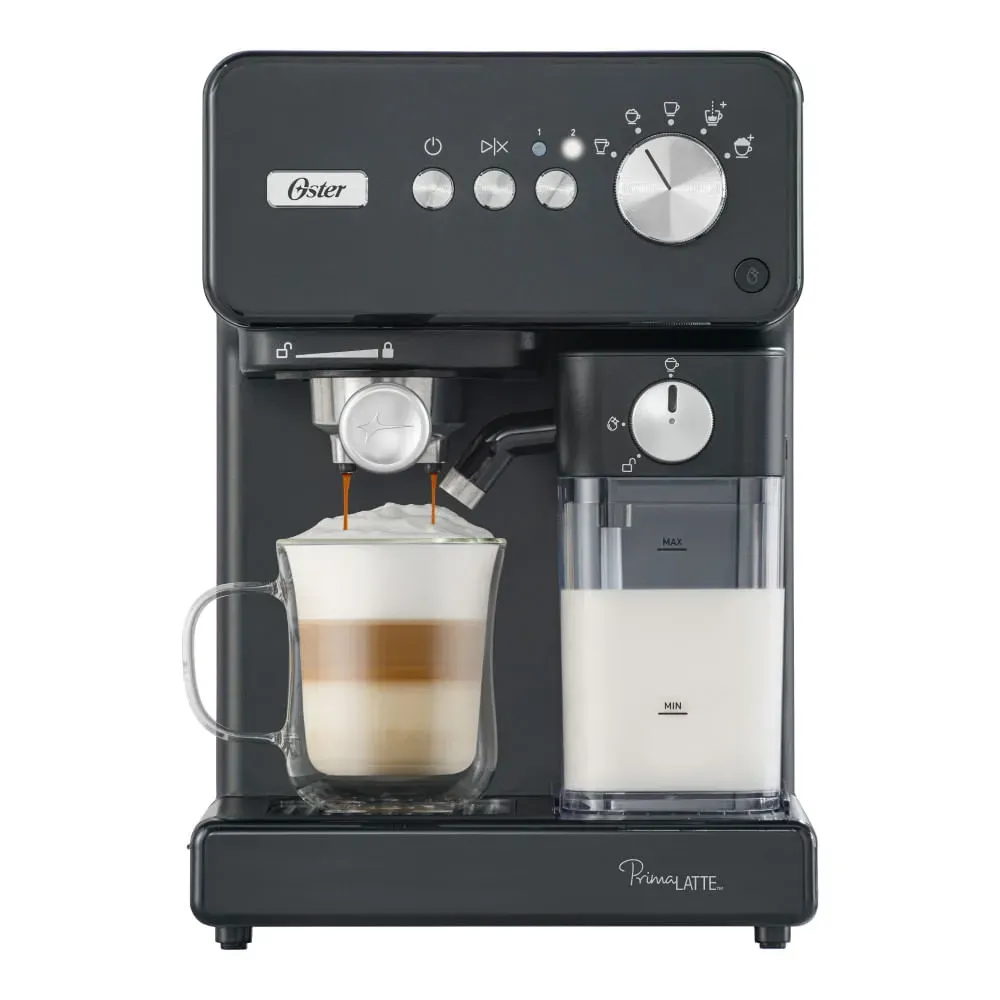 Cafetera Espresso Oster BVSTEM6604BK negra