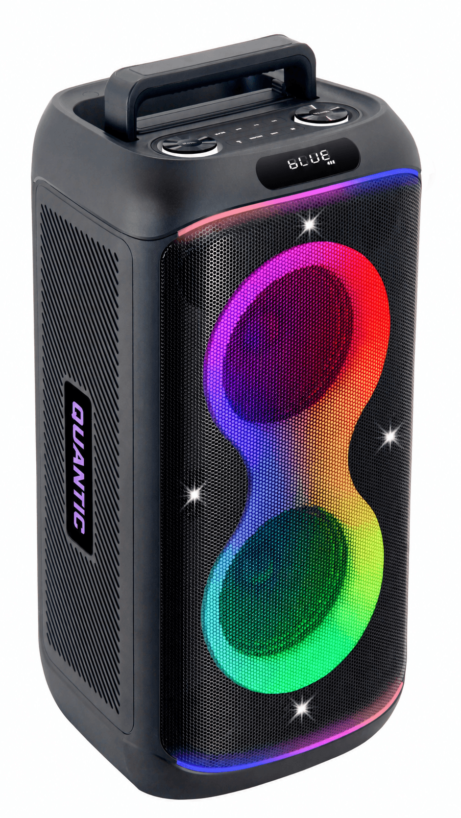 Parlante Quantic BL206C 6" 50W Bluetooth con 2 woofer + tweeter