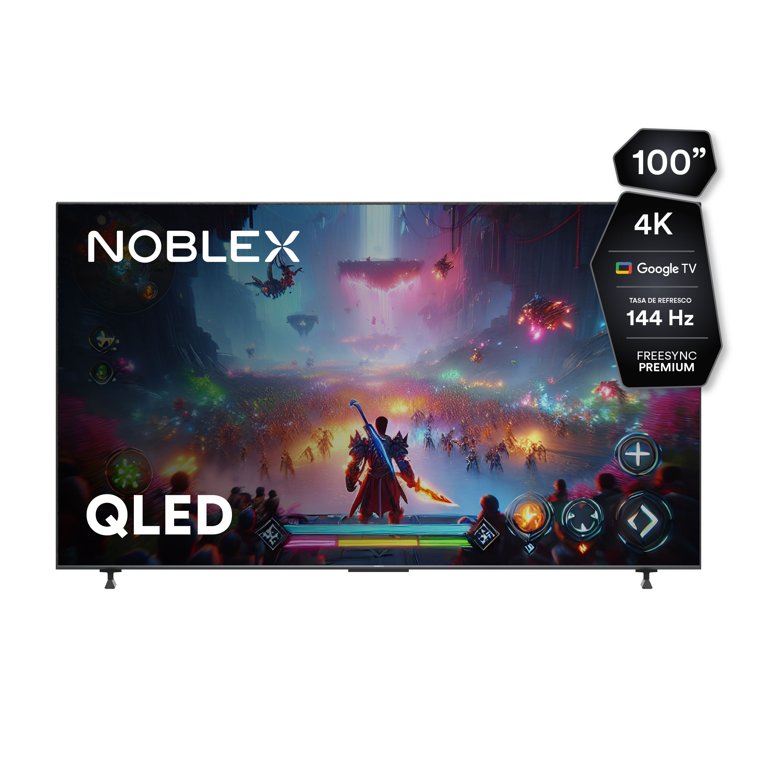 Smart TV Noblex DR100X9600 100" QLED Ultra HD