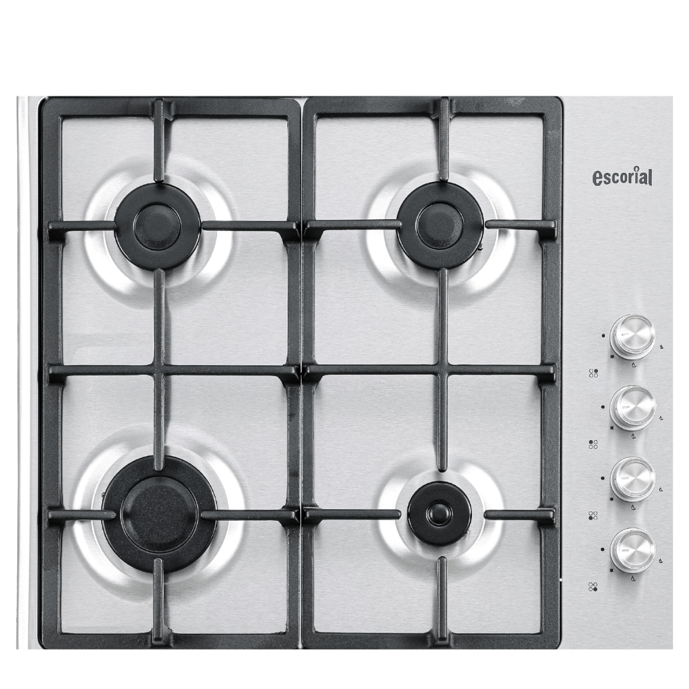 Anafe Escorial AE07-00010 60 cm 4 hornallas Multigas Inoxidable
