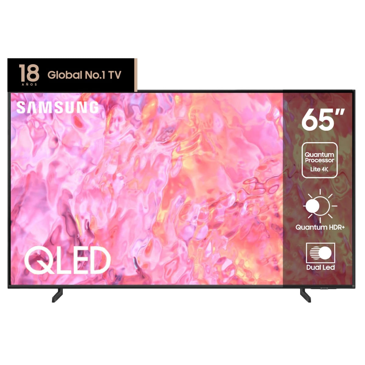 Smart TV QN65Q65CAGCZB 65" Samsung QLED 4K Ultra HD
